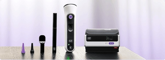 Kit N9+ da CONNEXT: dispositivo portátil, sondas acopláveis e estação base